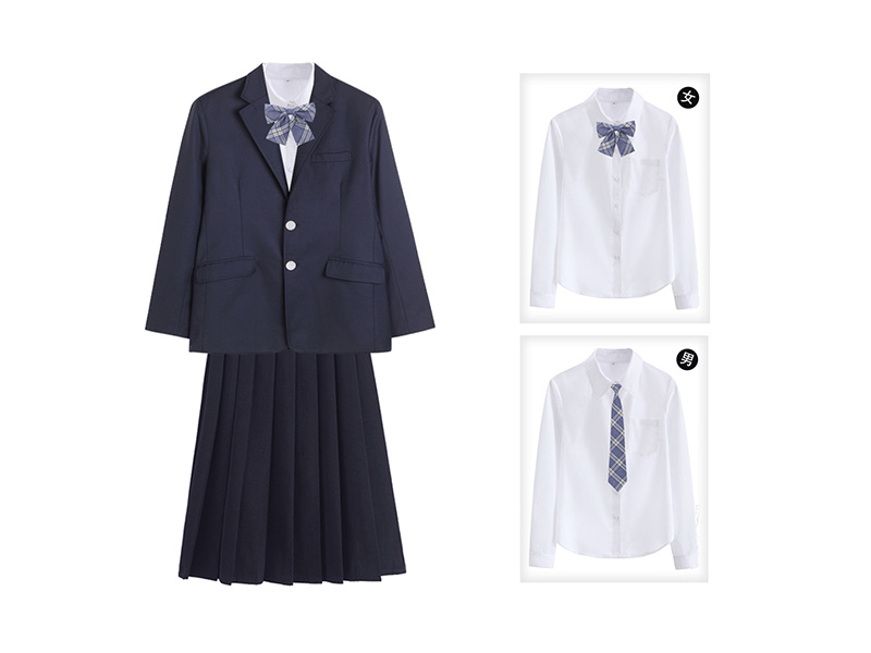 定制英倫風校服套裝