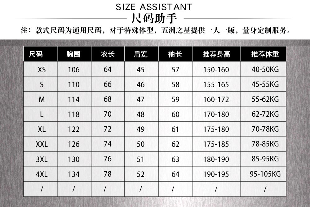 春秋季牛仔工作服尺碼助手