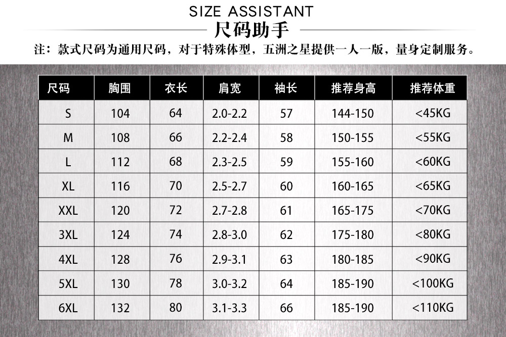 車(chē)間防靜電潔凈工作服—尺寸尺碼
